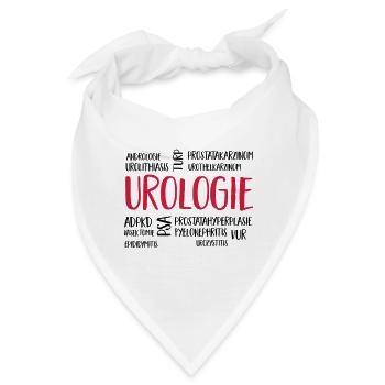 urologiecloud - Bandana - Weiß - Vorne