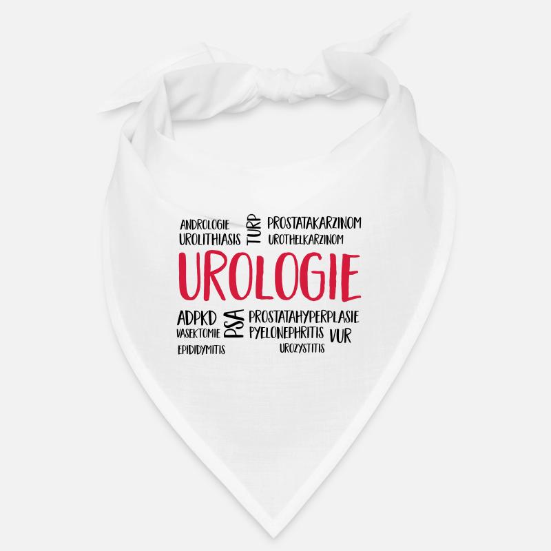urologiecloud - Bandana - Weiß
