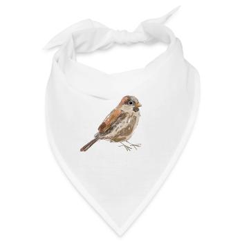 Spatz - Bandana - Weiß - Vorne