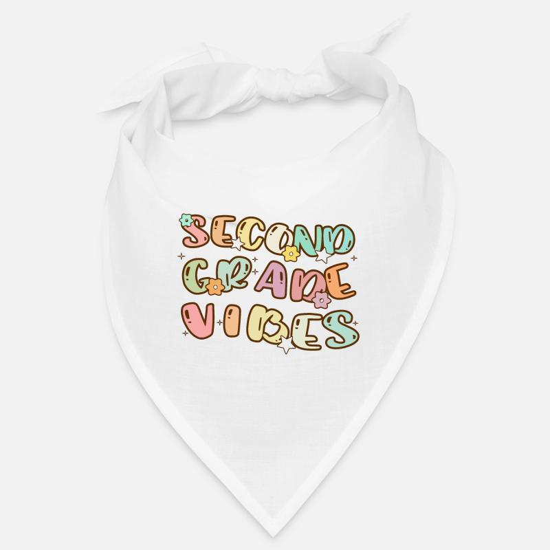 Second Grade Vibes - Back to School Bandana