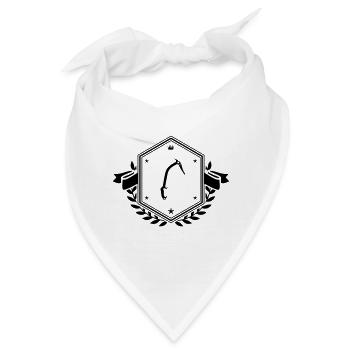 Kletterausrüstung eispickel Wappen - Bandana - Weiß - Vorne