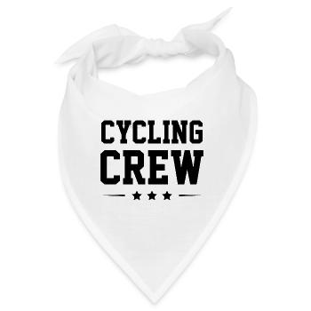 Cycling Crew - Bandana - Weiß - Vorne