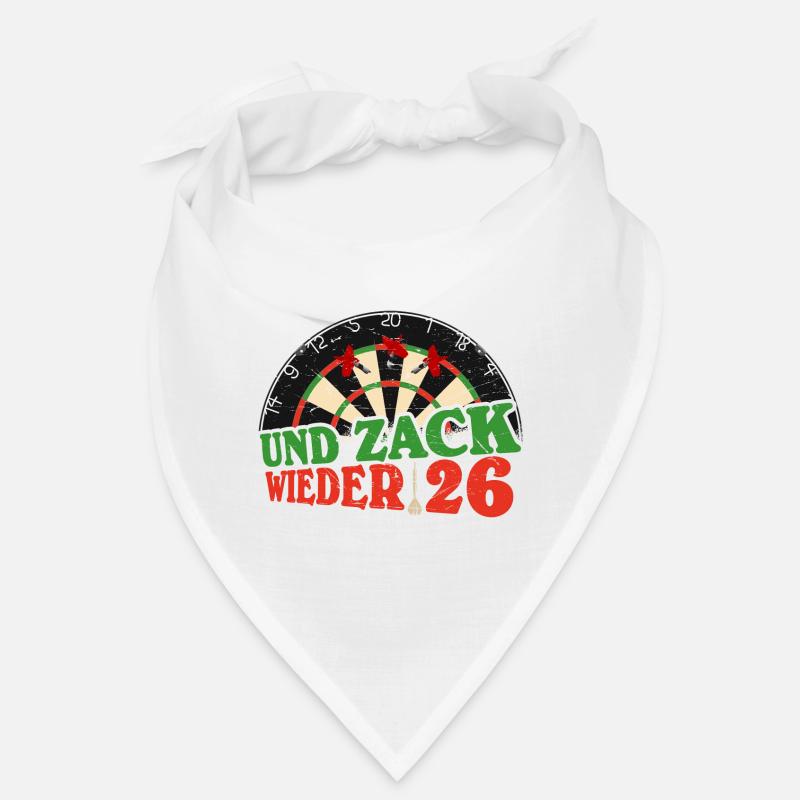 Lustiger Dart Spruch Dartscheibe Darten Geschenk Bandana