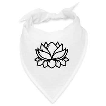 See rose - Bandana - Weiß - Vorne