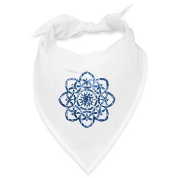 keltischer knoten 19 e 206 - Bandana - Weiß - Vorne