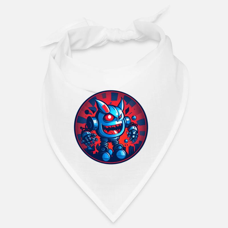 Evil Robot Series 02 - Bandana - white
