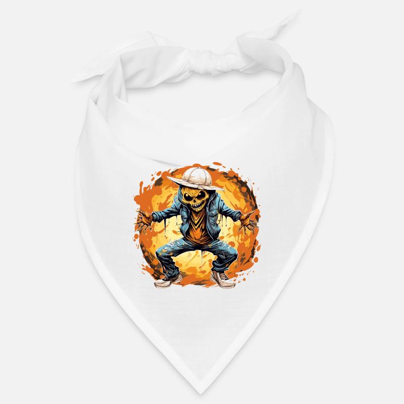 Happy Halloween Jack O Lantern Dabbing Monster Bandana