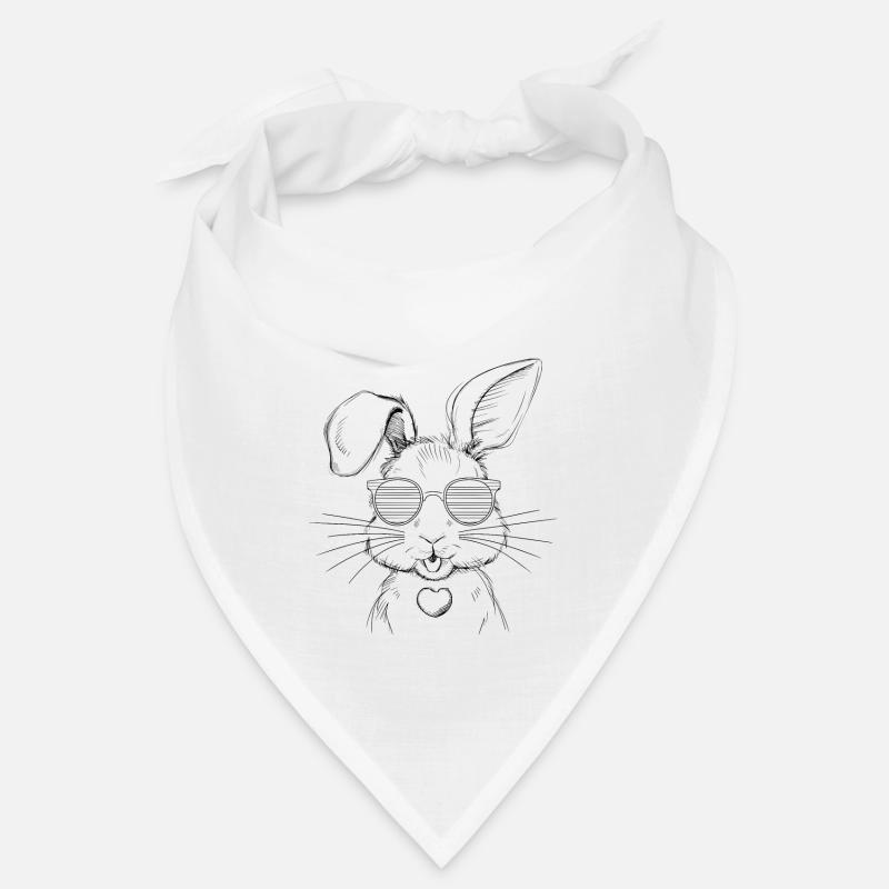 Funny Bunny Cute Rabbit Bunny Gift Bandana