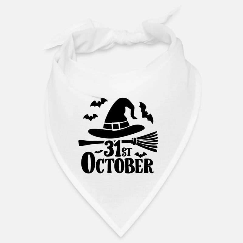 Halloween Spruch Zitat 31st October Bandana