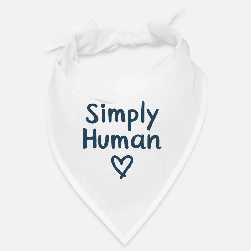 Tout simplement le cœur humain de l’humanité Bandana