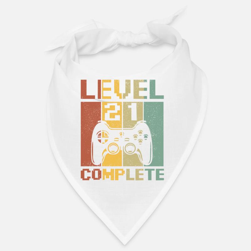 level 21 complete - Bandana - white