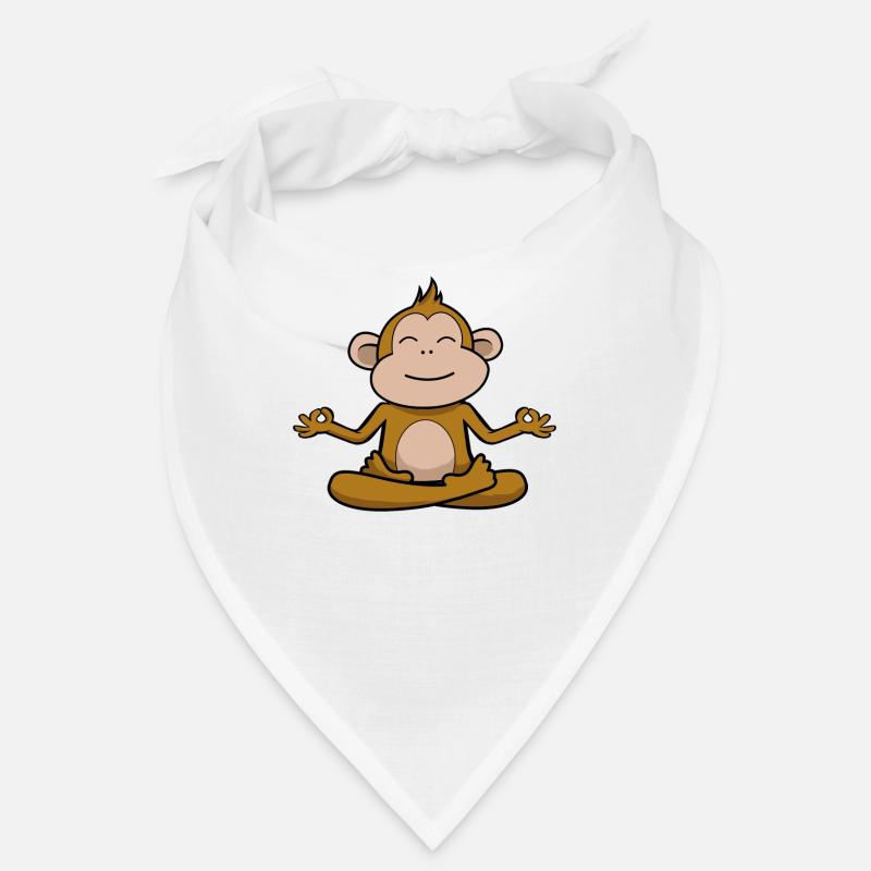Auszeit Durchatmen Wusaaa Affe Bandana