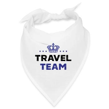 Travel Team - Bandana - Weiß - Vorne