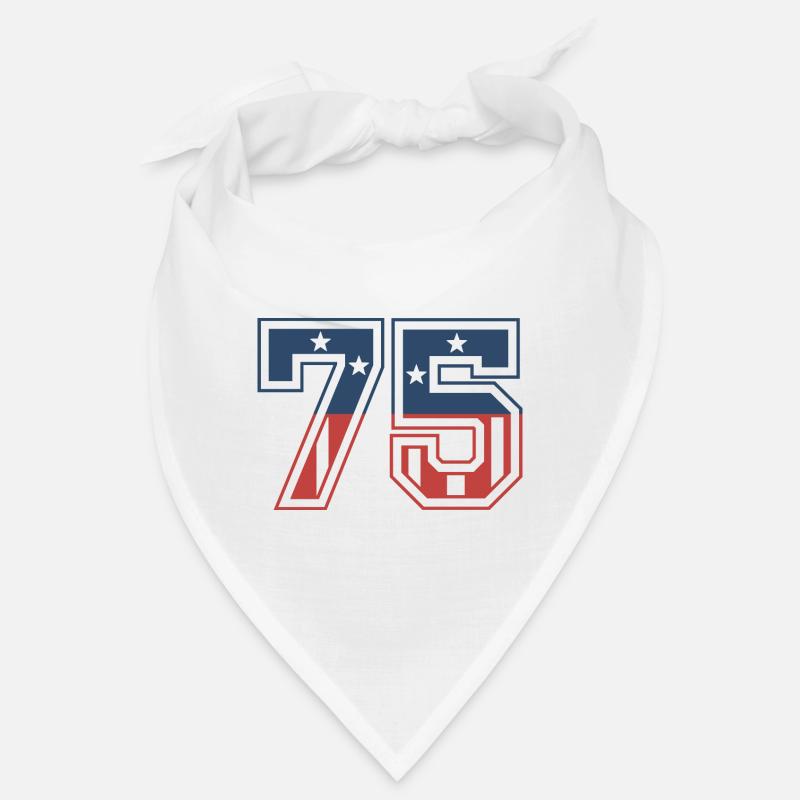 Numéro 75 États-Unis Bandana