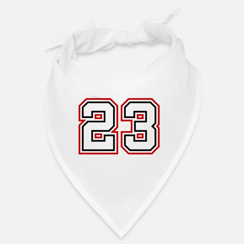 23 Numéro de numéro Bandana