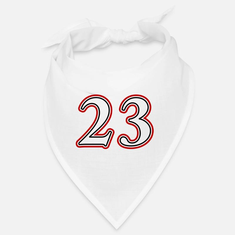 23 Numéro de numéro Bandana