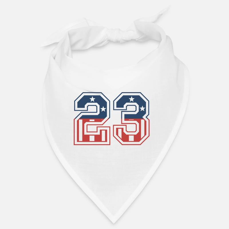Numéro 23 États-Unis Bandana