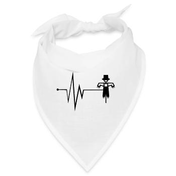 Vogelscheuche Puls - Bandana - Weiß - Vorne