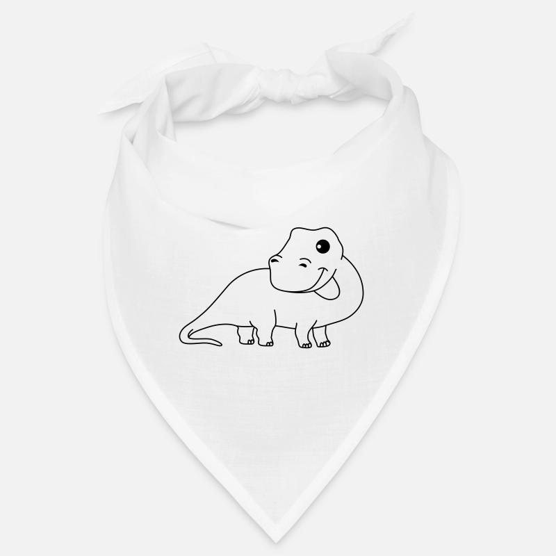Dinosaur brontosaurus Comic Bandana