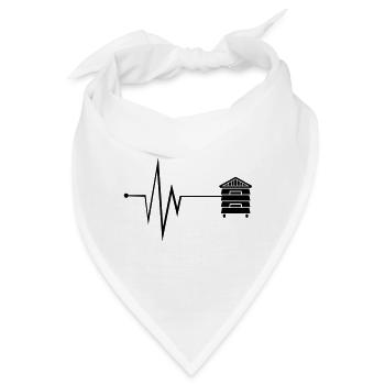 Honig Puls - Bandana - Weiß - Vorne