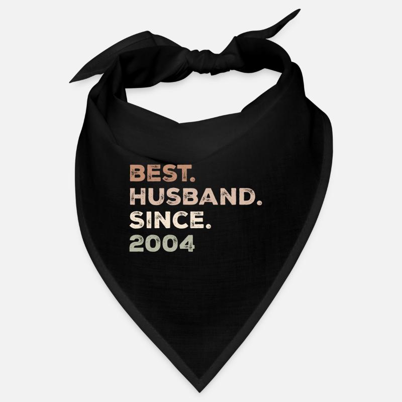 Best Husband Since 2004 Birthday Gift Bandana