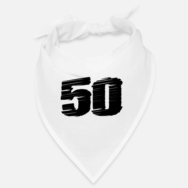 50 number jersey Bandana