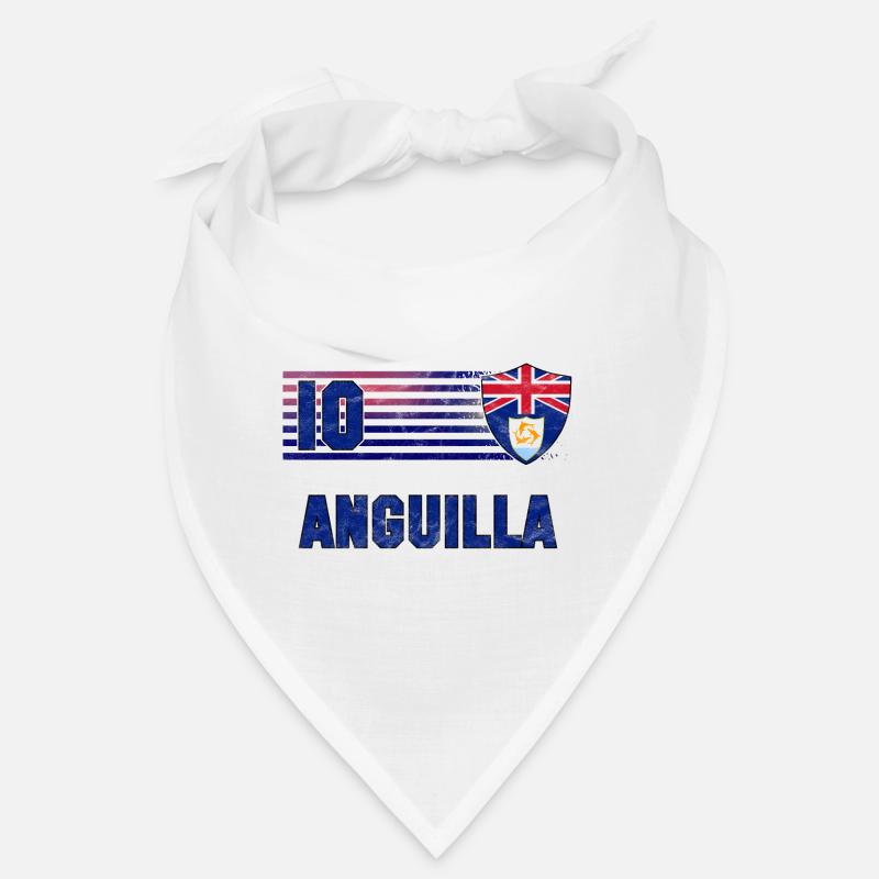 Anguilla Fußball Mannschaft Bandana