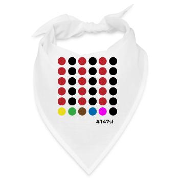 Snooker #147sf - Bandana - Weiß - Vorne