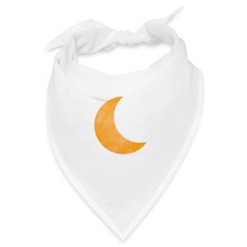 Mond - Bandana - Weiß - Vorne