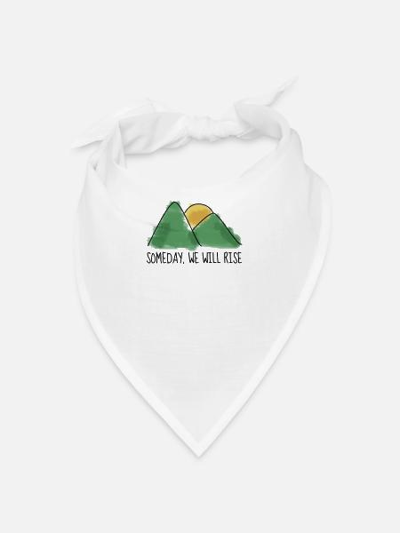 Gebirge - Bandana - Weiß - Vorne