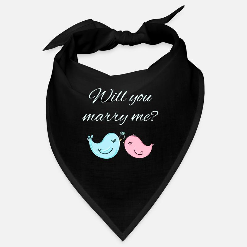 Wedding proposal Bandana