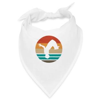 GYMNASTICS TUMBLER : Backflip - Bandana - Weiß - Vorne