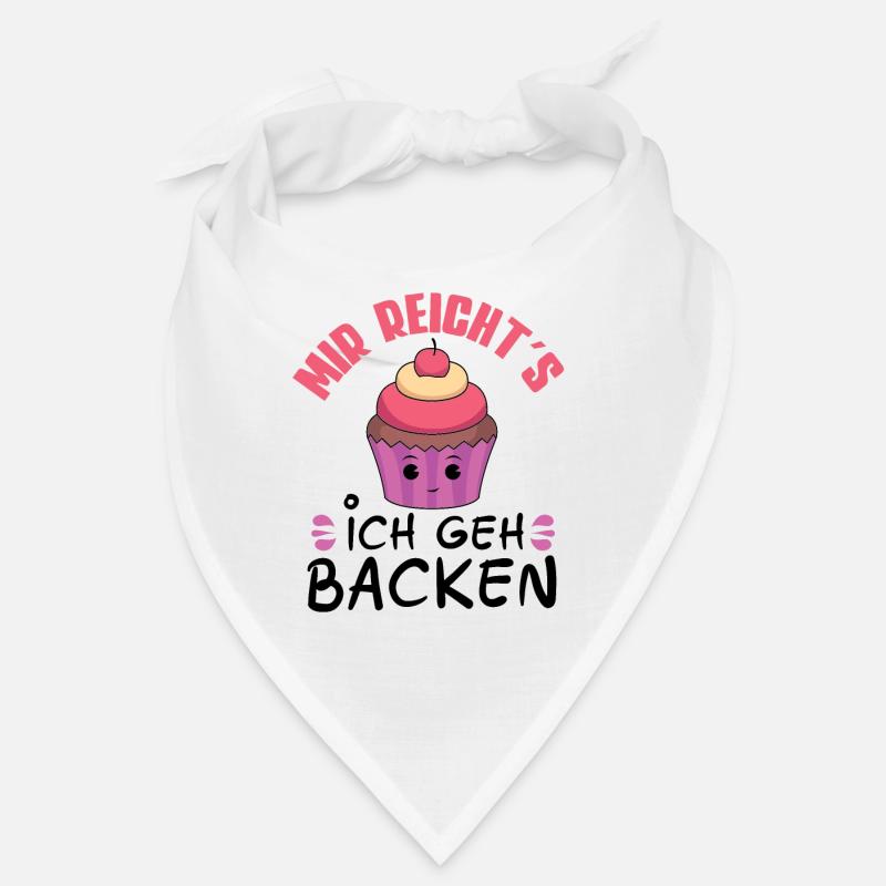 Backen Bäckerei Cupcakes Konditor Kuchen Geschenk Bandana