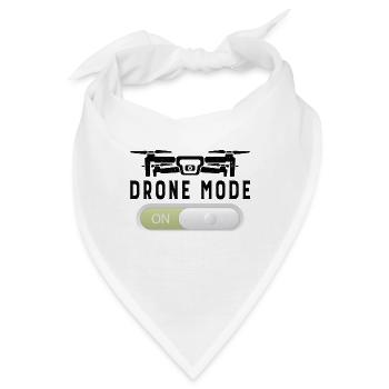 Drone Pilot Drones Grandpa Gift Drone Mode on - Bandana - Weiß - Vorne