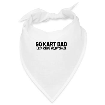 Go Kart Racing Go Kart Cars Go Karting Go-Karter - Bandana - Weiß - Vorne