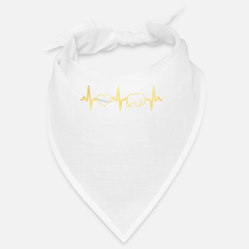 Elefant Herzschlag Bandana