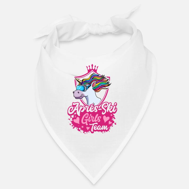 apres ski licorne équipe filles Bandana