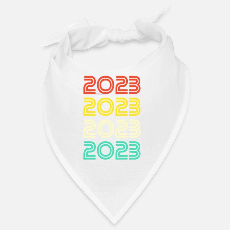 2023 Retro Geburtstag Bandana