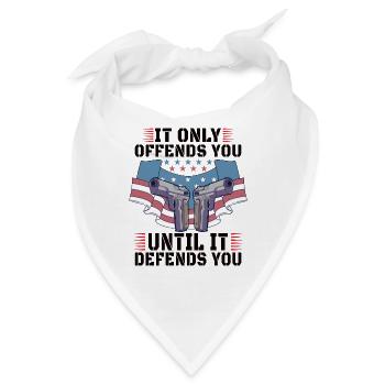 Gun Rights Gun Lover 2nd Amendment Gun Owner Gift - Bandana - Weiß - Vorne
