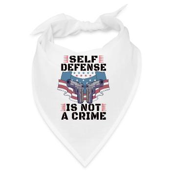 Gun Rights Gun Lover 2. Änderung Waffenbesitzer - Bandana - Weiß - Vorne