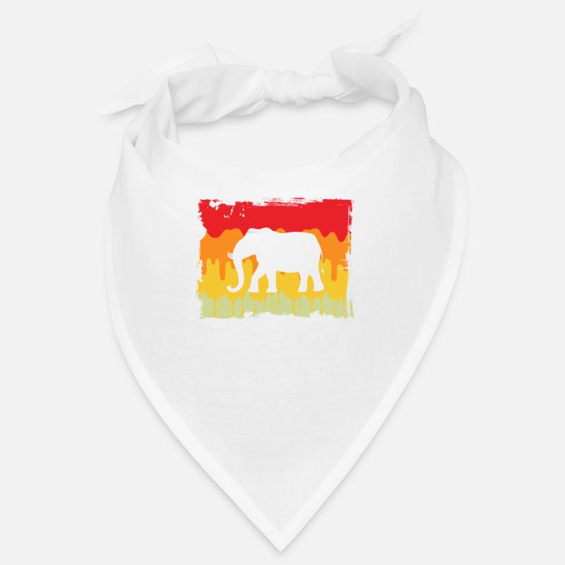 Elefant Retro Bandana