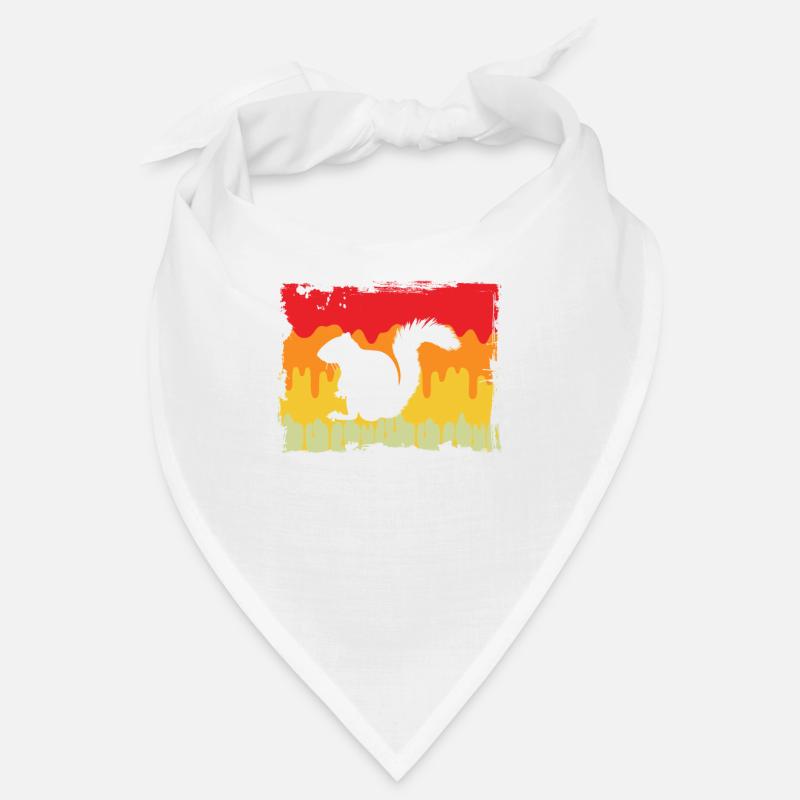 Eichhörnchen Retro Bandana