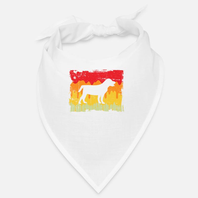 Hund Retro Bandana