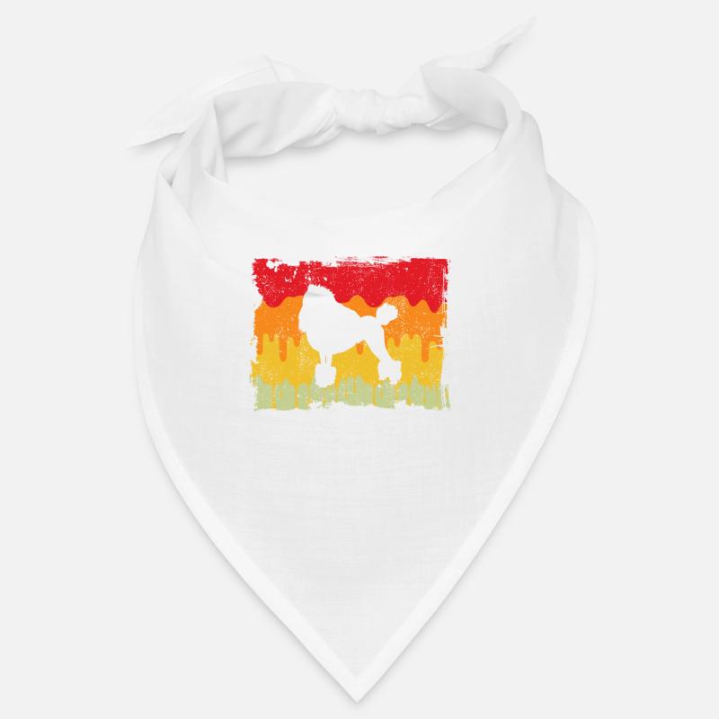 Caniche Rétro Bandana