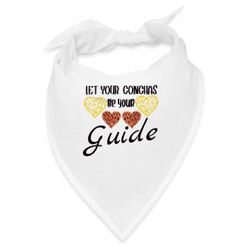Spanischer Humor Conchas Mexikanisches Brot - Bandana - Weiß - Vorne