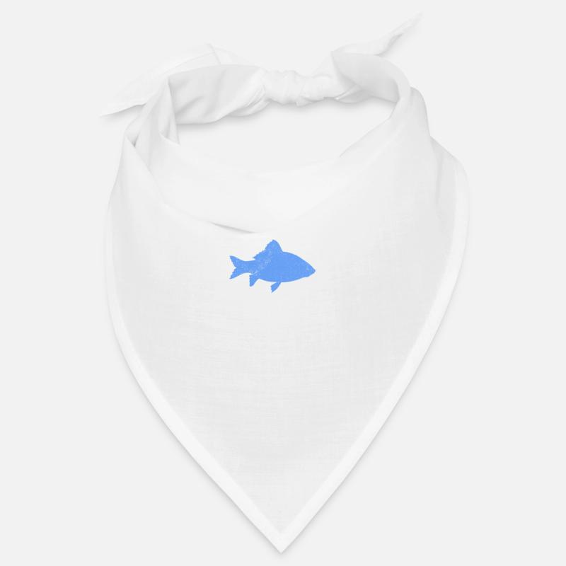 Fisch - Bandana - Weiß