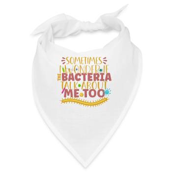 Microbiologist Microbiology Lab Staph Biology - Bandana - Weiß - Vorne