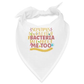 Microbiologist Microbiology Lab Staph Biology - Bandana - Weiß - Vorne