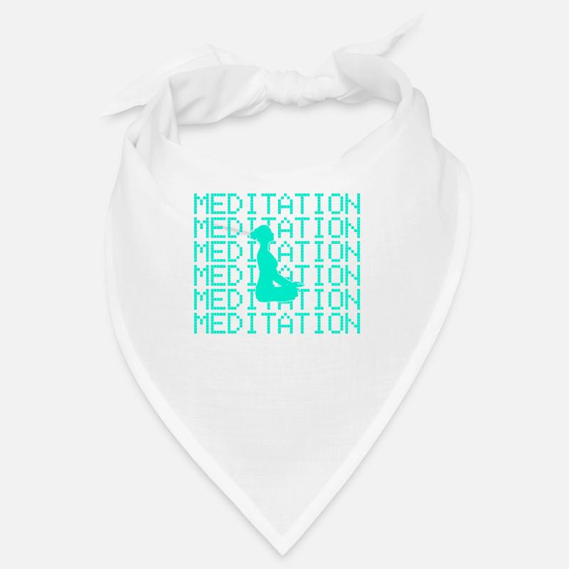 Meditation - Bandana - Weiß