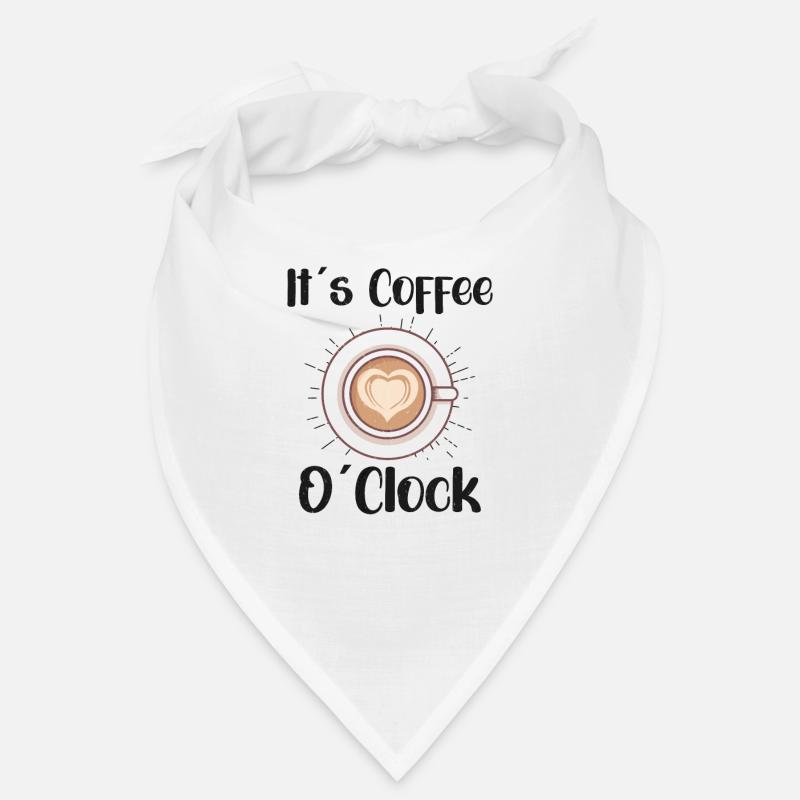 Coffee Lover Caffeine Molecule Java Latte Espresso Bandana